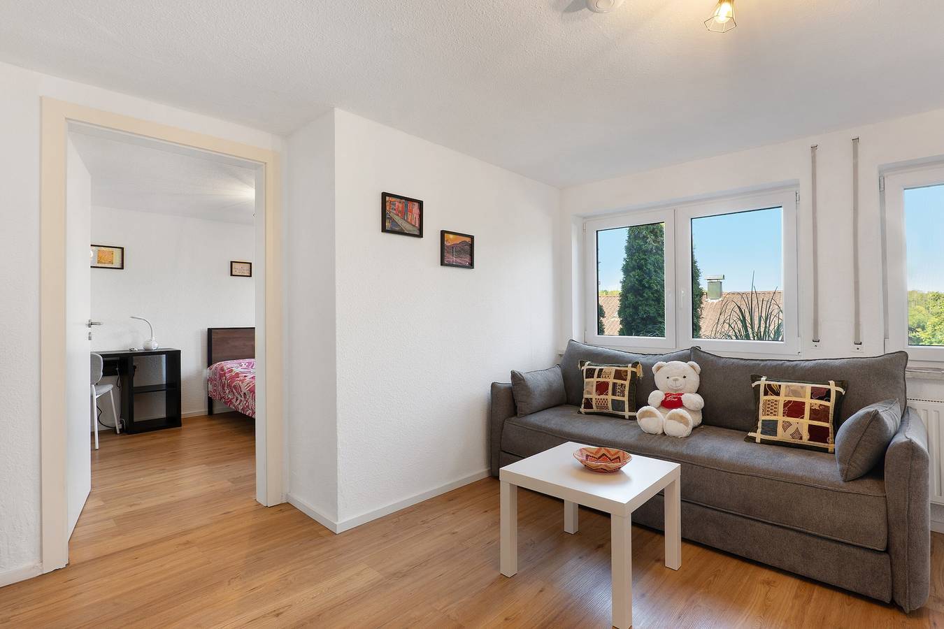 Ganze Wohnung, Apartment „Bei den 2 Flüssen“ mit privatem Garten und Wlan in Remseck am Neckar, Landkreis Ludwigsburg