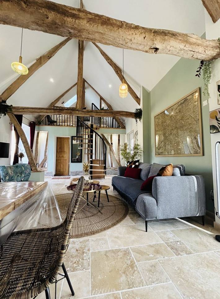 Gîte pour 4 personnes, avec jardin et terrasse, animaux acceptés à Rue (homonymie) - 4