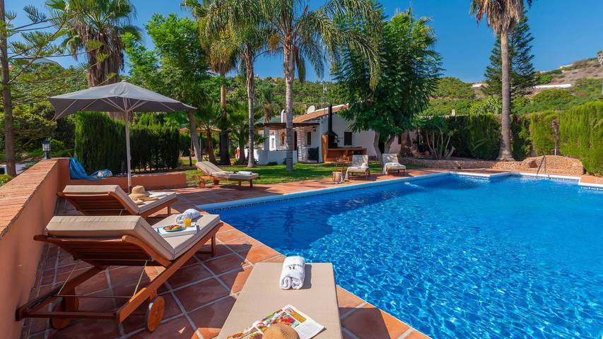 Villa for 6 personer, med balkong / terrasse og badebasseng i Frigiliana