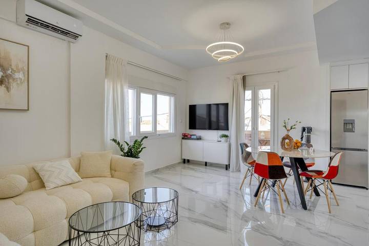 Appartement de vacances pour 5 personnes, avec Balcon ainsi que Terrasse et Vue
