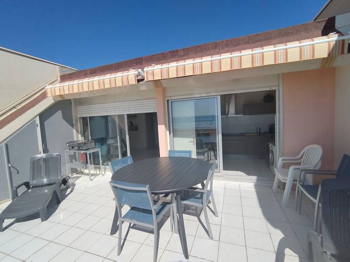Ferienwohnung für 6 Personen, mit Terrasse am Narbonne Plage - 2