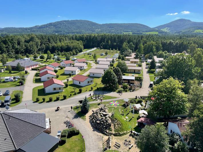 Ferienhaus für 4 Personen, mit Terrasse und Garten sowie Pool und Sauna in Großschönau