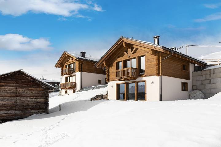 Studio für 2 Personen, mit Balkon und Garten in Livigno
