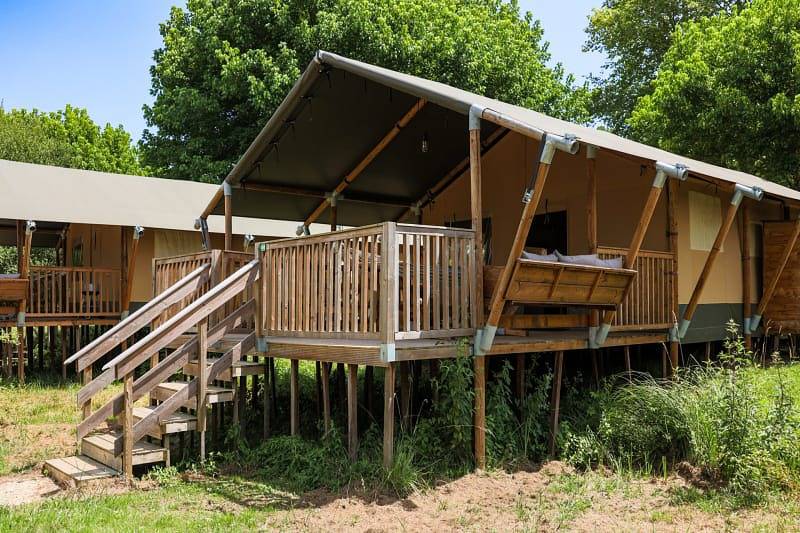 Rcn le Moulin de la Pique — Safari tent Belle vue in Belvès, Périgord Noir