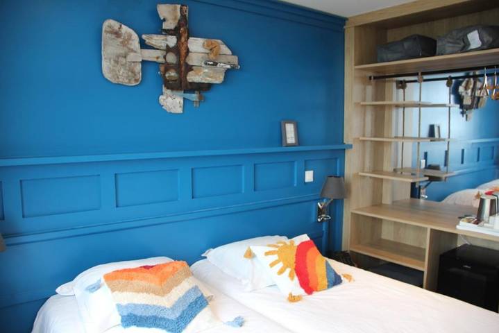 Hôtel pour 2 personnes, avec terrasse, animaux acceptés