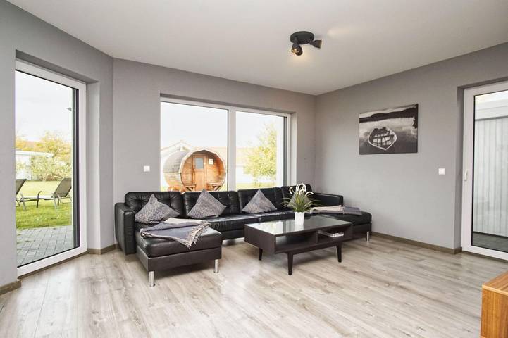 Ferienhaus für 8 Personen, mit Terrasse und Garten sowie Sauna in Vaschvitz - 3