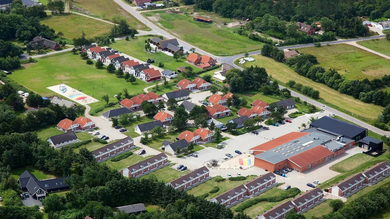 Vakantiehuis voor 9 personen met zwembad in Ho, Varde en omgeving