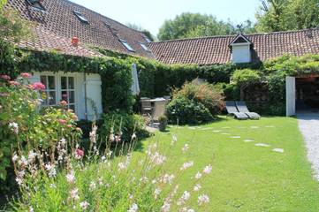 Maison d’hôte pour 2 personnes, avec vue et jardin à Camiers