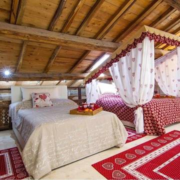 Gîte pour 7 personnes, avec jacuzzi et balcon, adapté aux familles à Vignanello