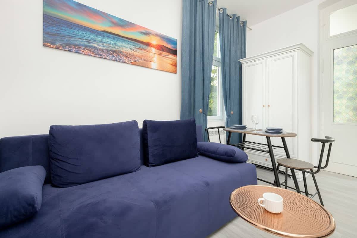 Helt studio, Helska 16 | Classy Studio | Parking in Sopot, Trippelbyen