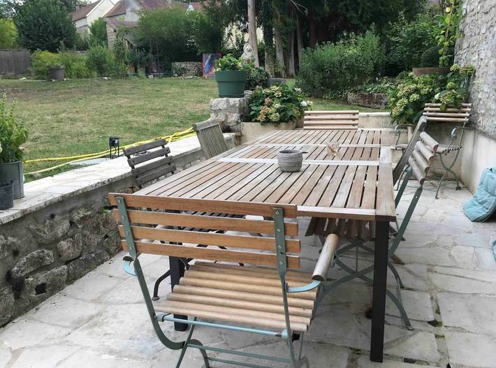 Gîte pour 9 personnes, avec jardin et terrasse, animaux acceptés dans Parc naturel régional du Vexin Français - 2
