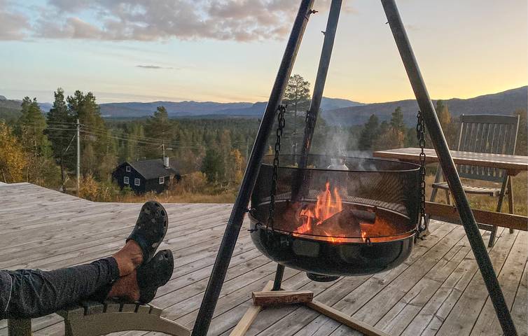 Ferienhaus für 8 Personen mit Terrasse in Hartevatnet, Bykle