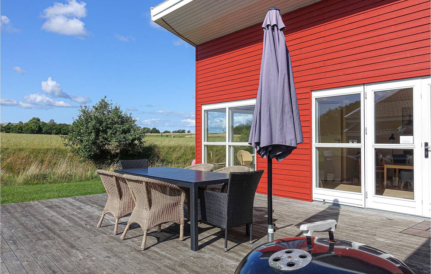 Feriehus for 8 personer med terrasse in Rø, Gudhjem