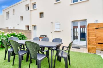 Gîte pour 8 personnes, avec jardin dans Sion-sur-l'Océan