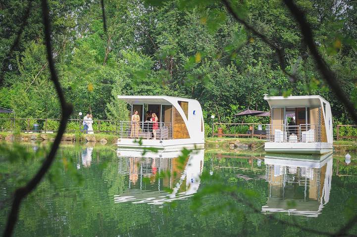 Hausboot für 3 Personen, mit Terrasse und Garten in Italien