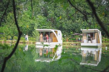Hausboot für 3 Personen, mit Terrasse und Garten, mit Haustier in Italien
