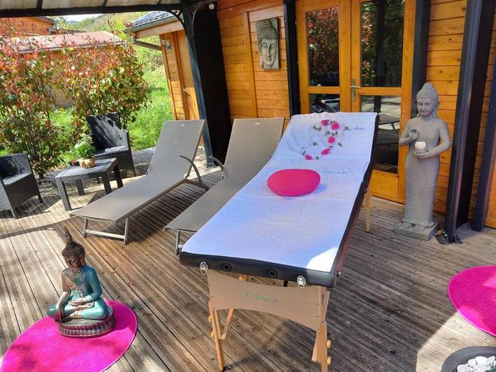 Hôtel pour 2 personnes, avec Jacuzzi et Terrasse ainsi que Jardin et Sauna