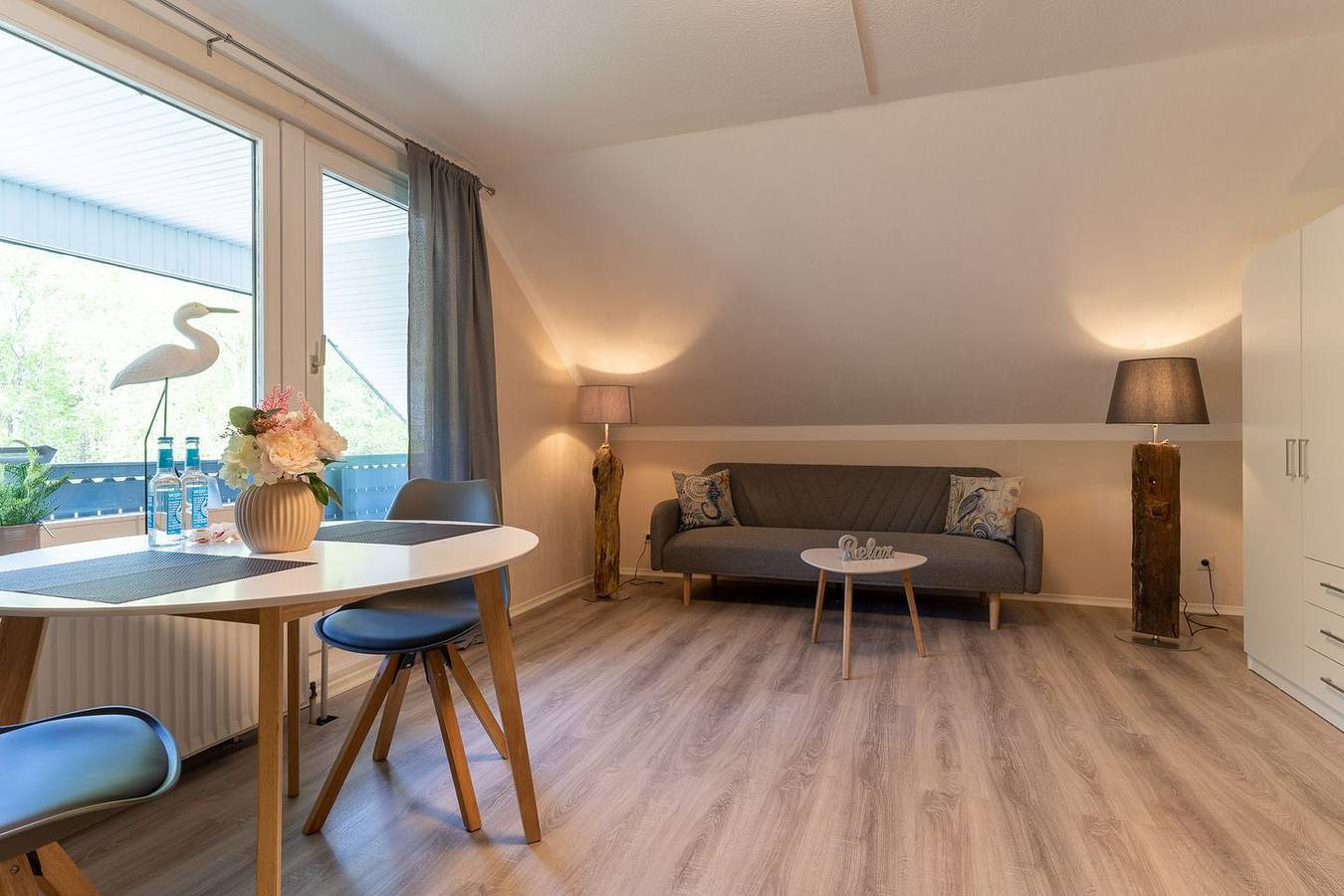 Ganze Wohnung, Schöne und geschmackvoll eingerichtete Ferienwohnung mit Hund im Ortsteil Bad in St. Peter-Bad, St. Peter-Ording