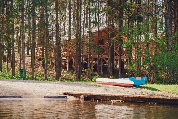 Camping für 4 Personen, mit Garten und Whirlpool sowie Sauna und Terrasse in Ermland-Masuren