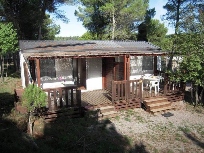 Camping Sites et Paysages - La Pinède - Mobilhome 2 personnes - Classique 1 ch. in Lézignan-Corbières, Côte méditerranéenne (France)