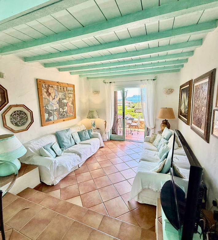 Ferienhaus für 5 Personen, mit Ausblick und Terrasse sowie Garten