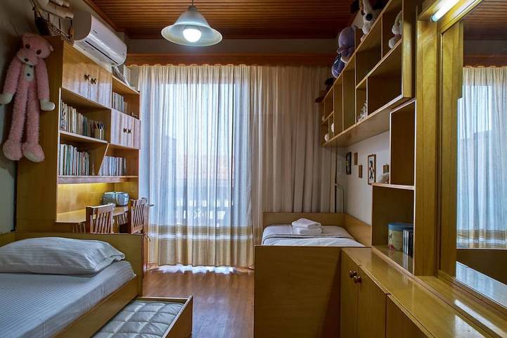 Geheel appartement, Appartement met uitzicht op de centrale zee, ideaal voor gezinnen in Rethymno (City), Rethymno en omgeving