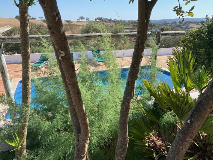 Maison de campagne pour 4 personnes, avec piscine ainsi que vue et jardin dans Almodôvar - 3