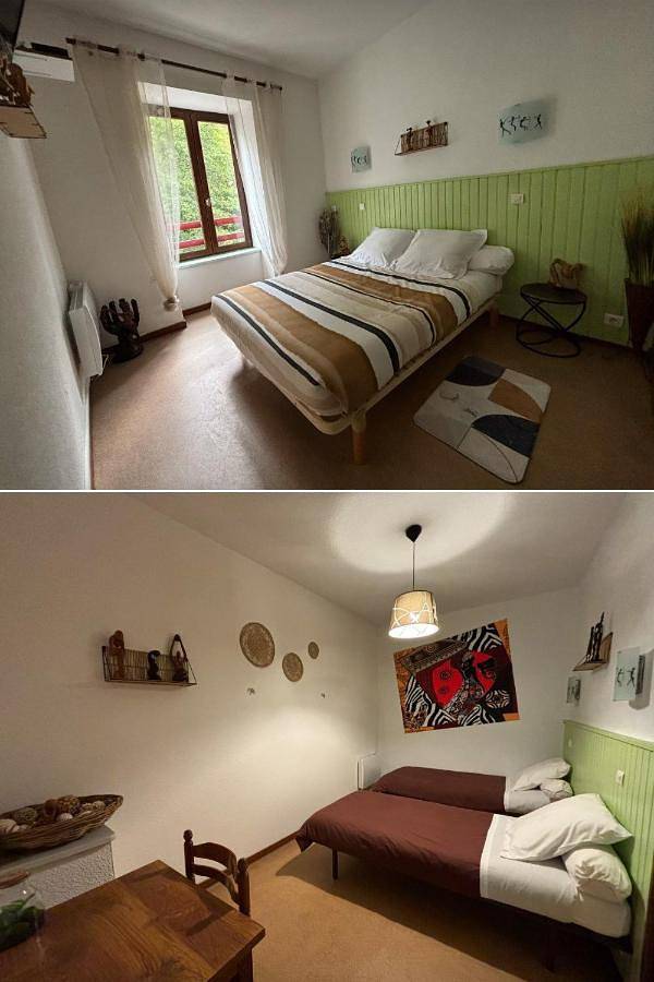 Double Room with Private Bathroom in Saint-Floret, Région de Besse-et-Saint-Anastaise
