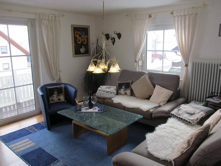 Ferienwohnung für 4 Personen, mit Balkon und Garten sowie Ausblick in Friedenweiler - 4