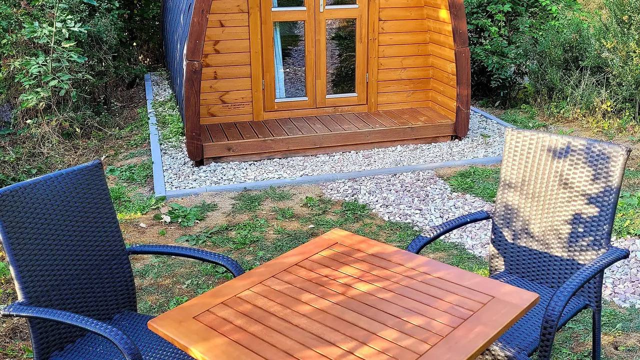 Hut for 2 people with yard in Elchweiler, Nahetal