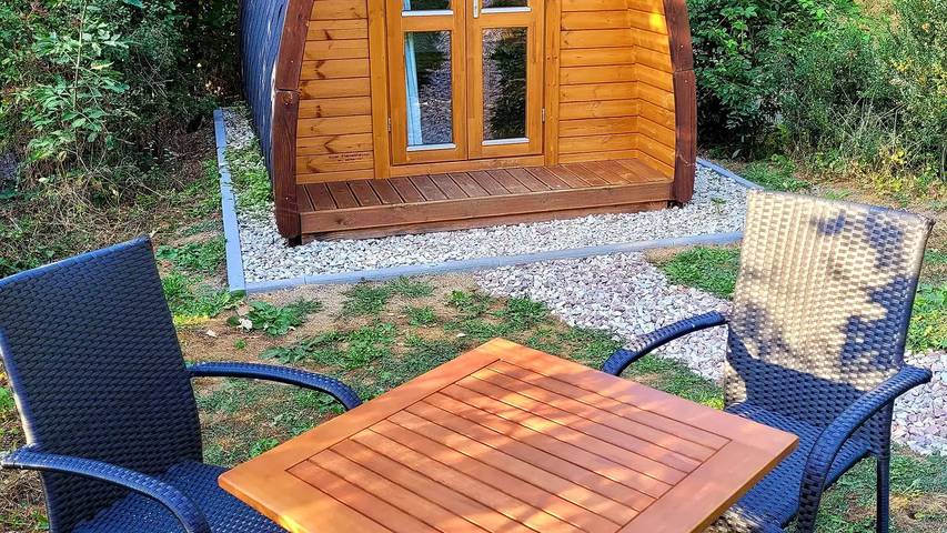 Hut for 2 people, with garden and sauna in Germany