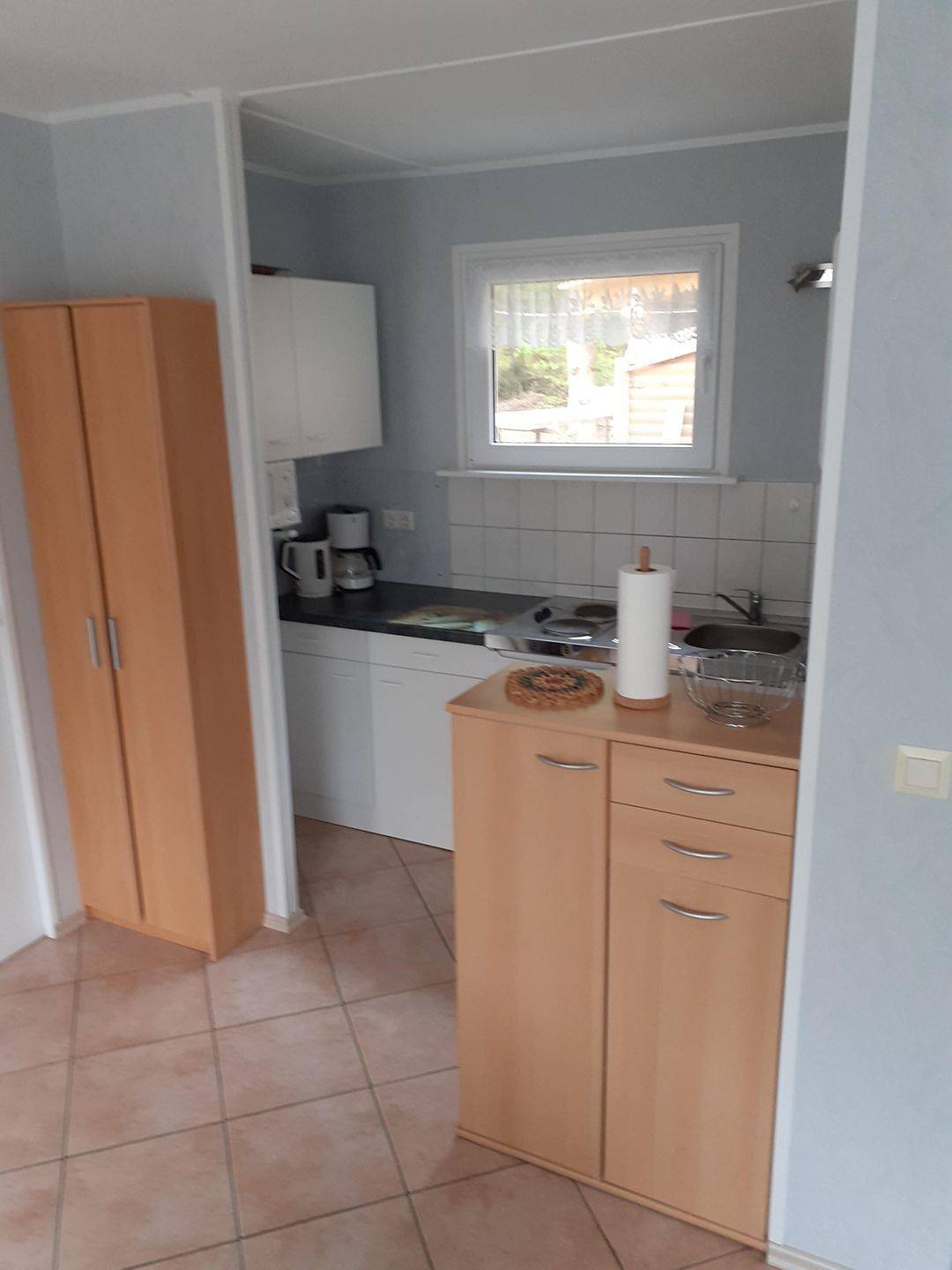 Ferienbungalow Fleesensee: Komfortabler Bungalow mit Terrasse und Gartenmöbeln in Malchow, Fleesensee