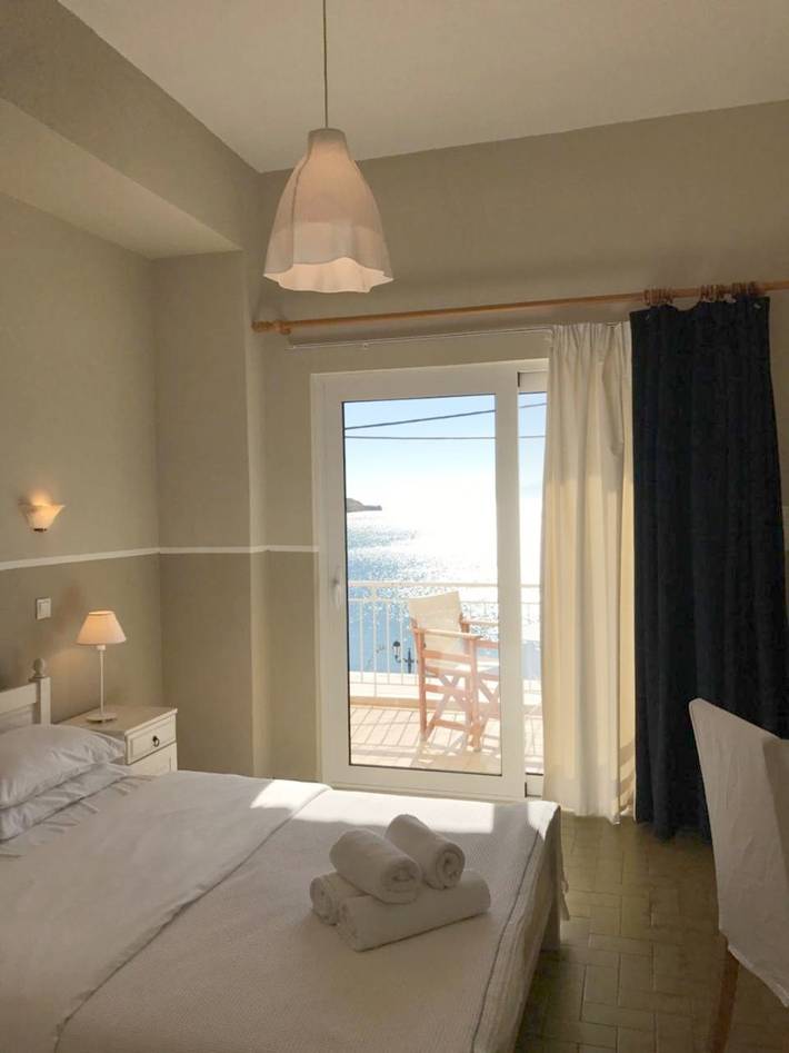 Maison d’hôte pour 2 personnes, avec Balcon ainsi que Terrasse et Vue