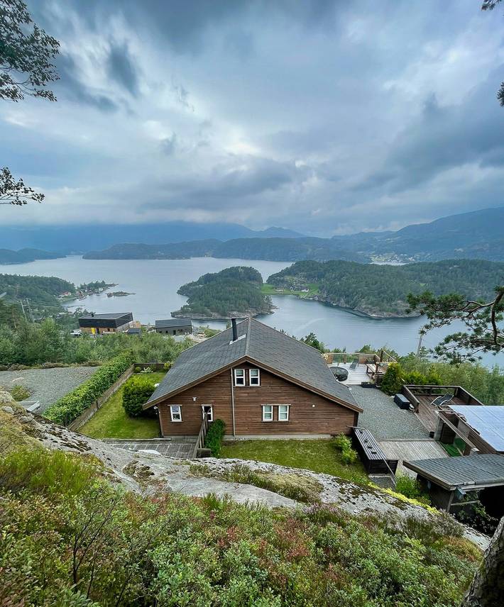 Ferienhaus für 8 Personen, mit Garten und Terrasse, kinderfreundlich in Suldal
