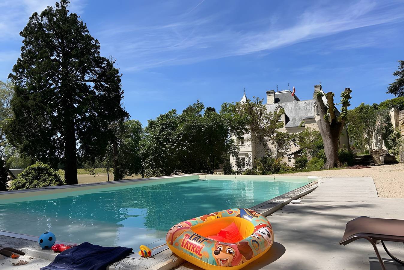 La loge fernand de saint-éxupéry - proche Chinon avec piscine in Cravant-les-Côteaux, Vallée de la Loire