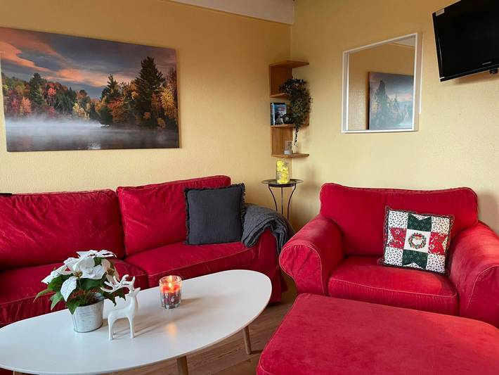 Ferienhaus für 6 Personen, mit Balkon und Terrasse sowie Garten und Seeblick in Hessen - 4