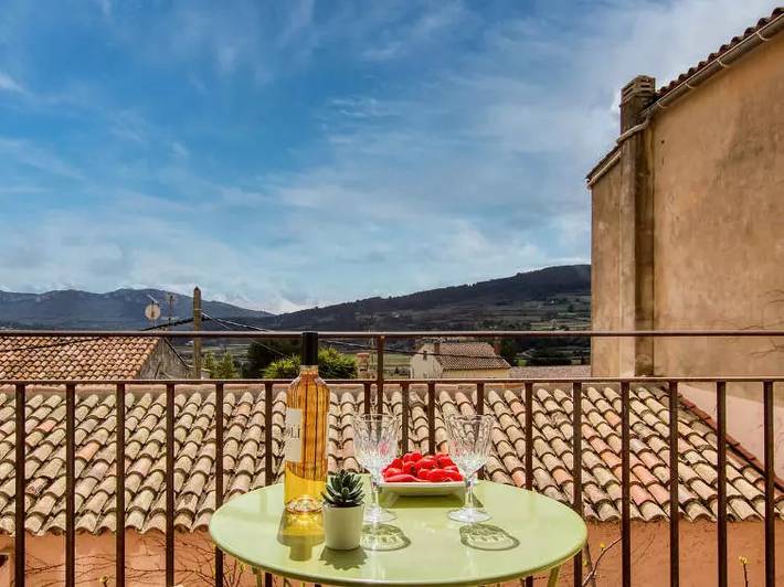 Gîte pour 5 personnes, avec balcon à La Cadière-d'Azur
