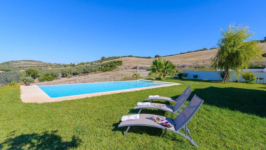 Casa rural para 10 personas, con piscina y balcón/terraza en Arcos de la Frontera - 2