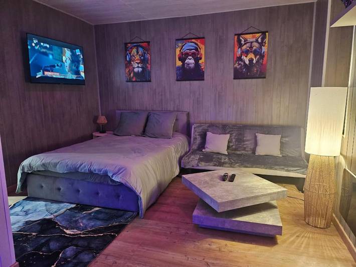 Appartement de vacances pour 5 personnes, avec jacuzzi