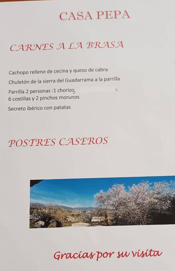 Casa rural para 3 personas, con terraza además de jardín y vistas en Provincia de Madrid - 2