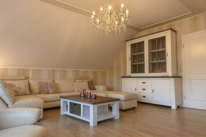 Ferienwohnung für 4 Personen, mit Garten und Sauna in Vöhl