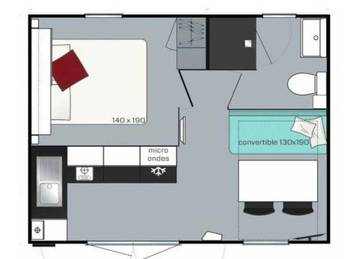 Camping für 4 Personen in Sérignan, Béziers und Umgebung, Bild 4