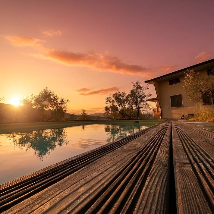 Agriturismo per 11 persone, con Balcone e Giardino a Sarzana