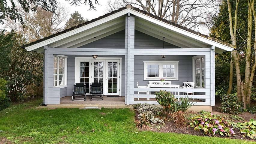 Ferienhaus für 4 Personen, mit Garten und Ausblick sowie Seeblick - 1