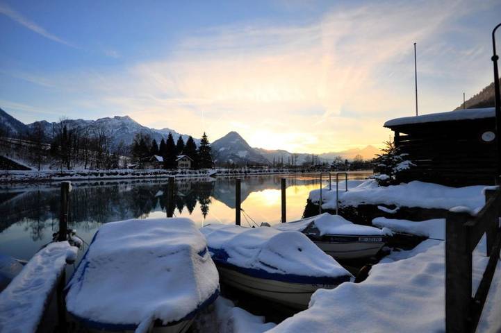 Apartamento para 2 personas, con vistas y balcón en Interlaken