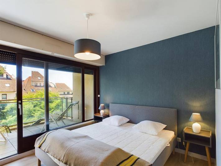 Appartement de vacances pour 4 personnes, avec balcon et vue