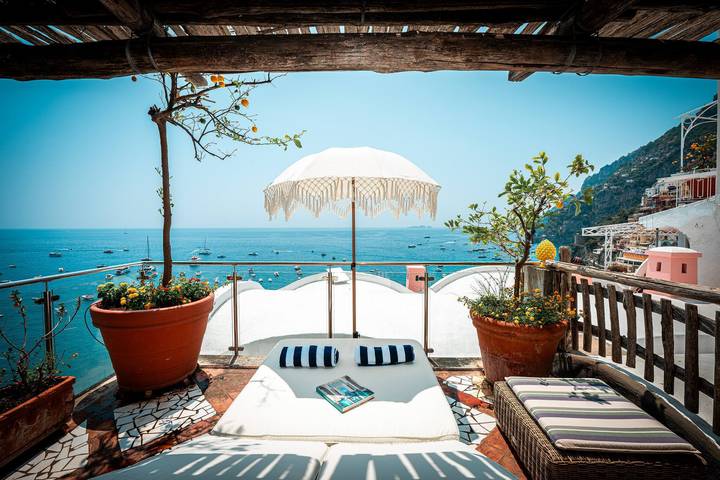 Ferienwohnung für 2 Personen, mit Balkon/Terrasse und Ausblick an der Amalfiküste - 2