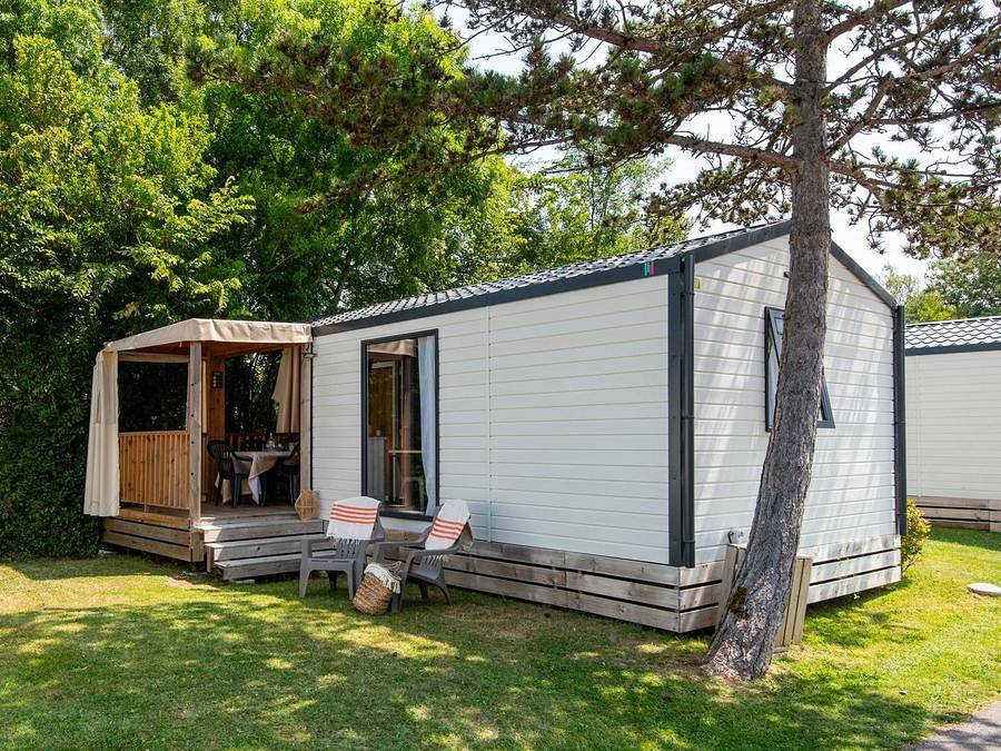 Camping Club Pontaillac Plage 4* - Ms Vacances - Mobilhome 4 personas - Bergamo Comfort Aire acondicionado in Royan, Côte de Beauté