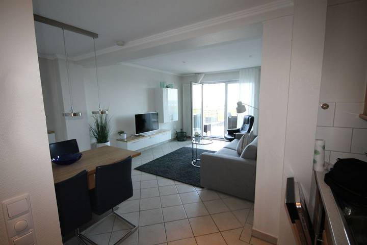 Ferienwohnung für 2 Personen, mit Seeblick und Balkon in Norderney Weststrand - 3