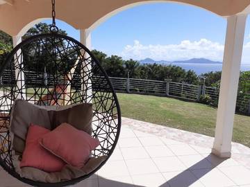Cottage pour 8 personnes, avec terrasse et vue à Vieux-Fort